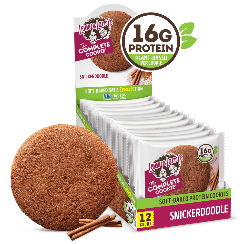 Lenny & Larry's The Complete Cookie, Snickerdoodle, 4 oz, 12 Ct