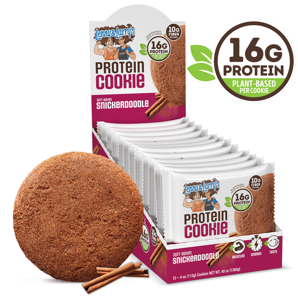 Lenny & Larry's Protein Cookie, Snickerdoodle, 4 oz, 12 Ct