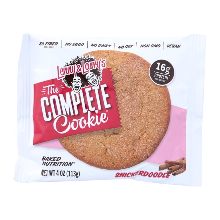 Lenny & Larry's The Complete Cookie Snickerdoodle 4 oz, Vegan