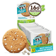 Lenny & Larry's The Complete Cookie, White Chocolate Flavored Macadamia, 4 oz, 12 ct