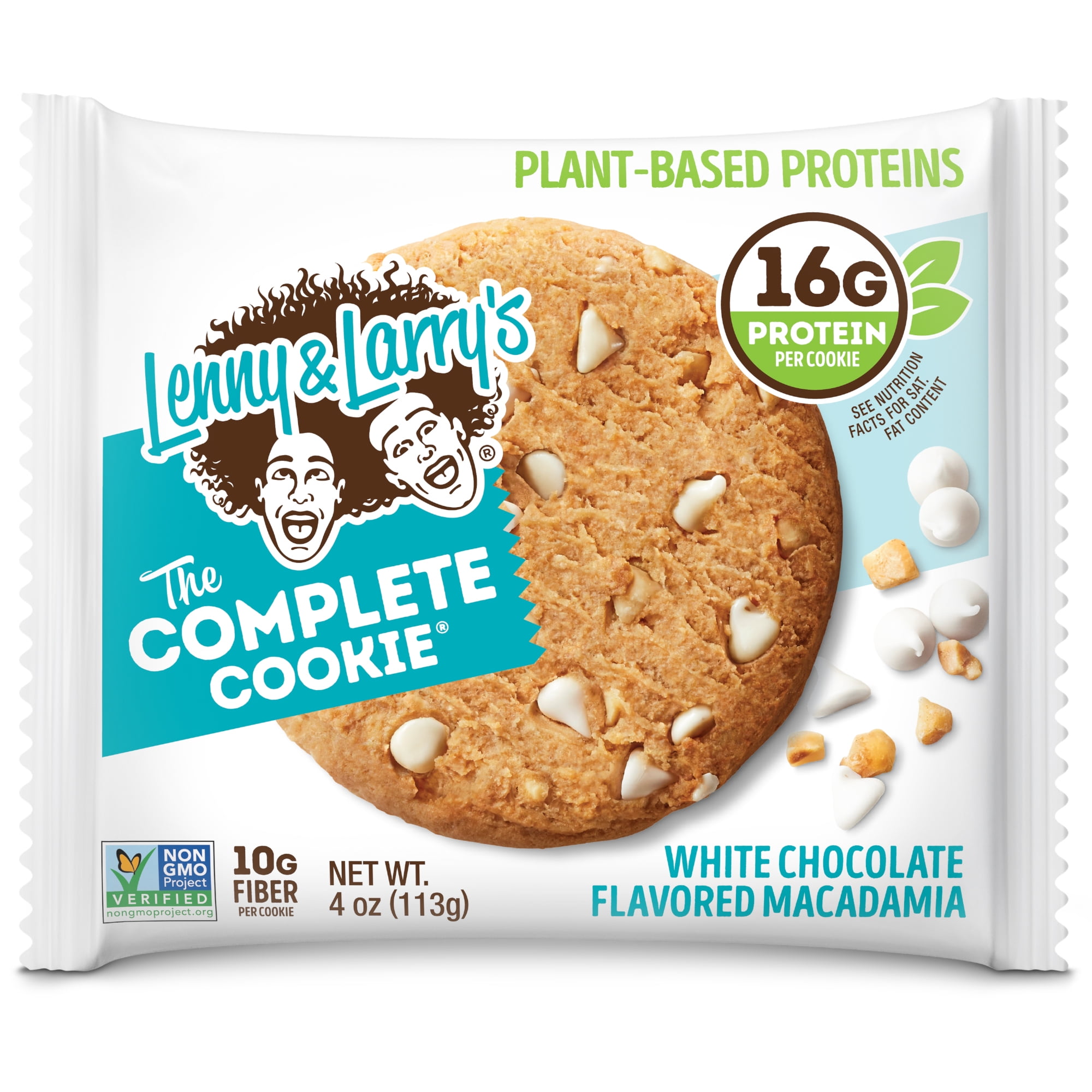 Lenny & Larry's The Complete Cookie, White Chocolate Macadamia, 4 oz, 1 Ct
