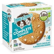 Lenny & Larry's The Complete Cookie, White Chocolate Macadamia, 4 oz, 4 Ct
