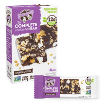 Lenny & Larrys The Complete Cookie-fied Bar, Cookies & Creme, 4ct