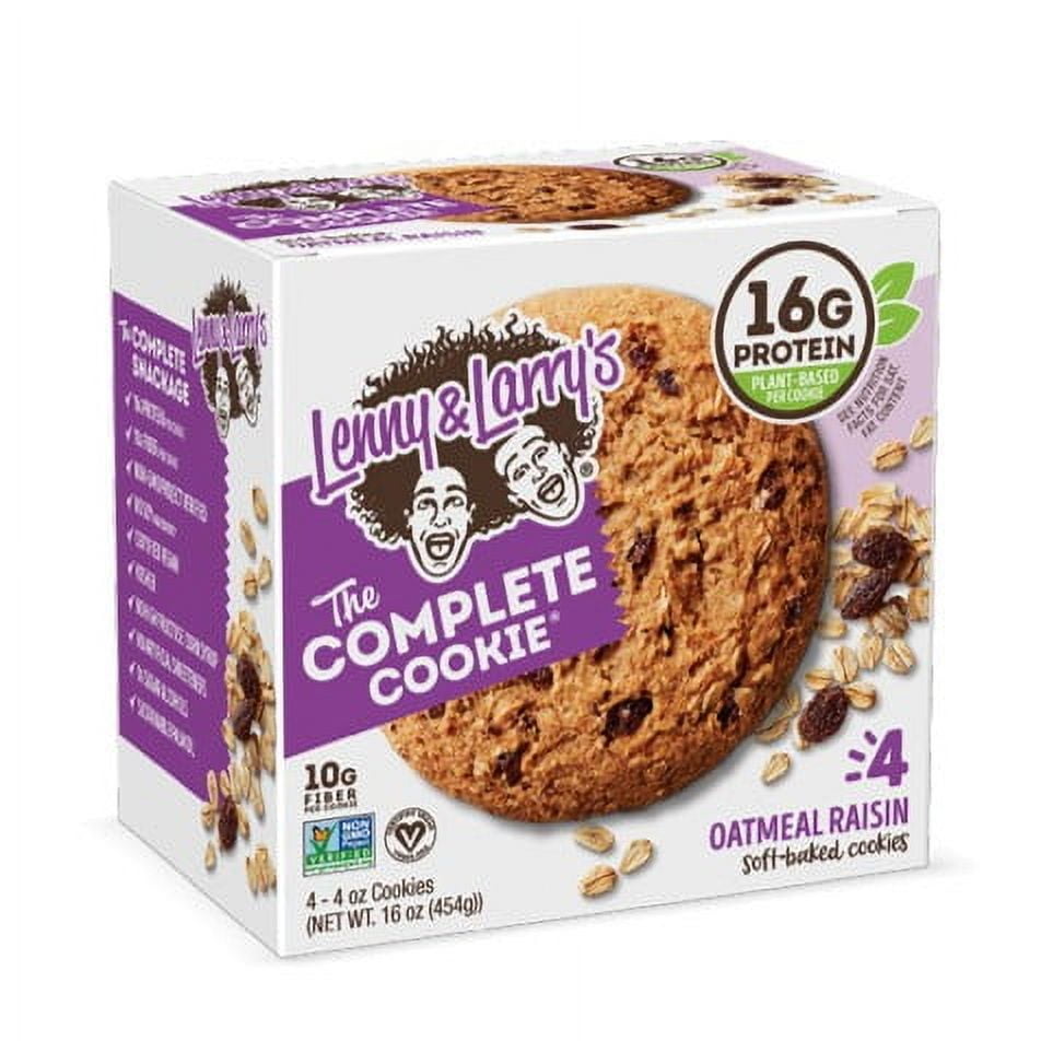 Lenny and Larry's The Complete Cookie, Oatmeal Raisin, 4 oz, 4 Ct