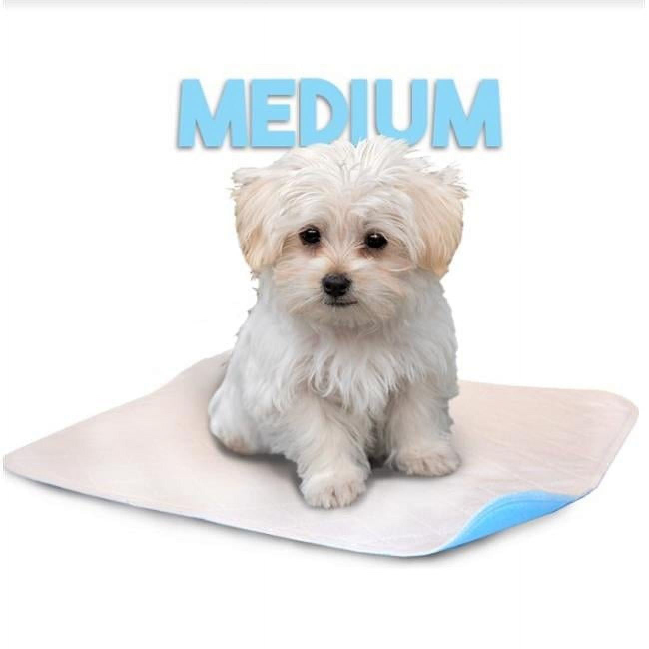 Medium White Ultra Absorbent Washable Pet Pad