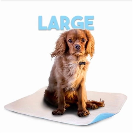 Lennypads 23 x 27 in. Large Washable Pet Pad - White