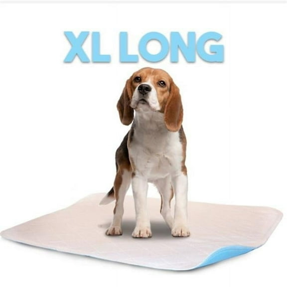 Lennypads 24 x 36 in. Extra Large Washable Pet Pad - White