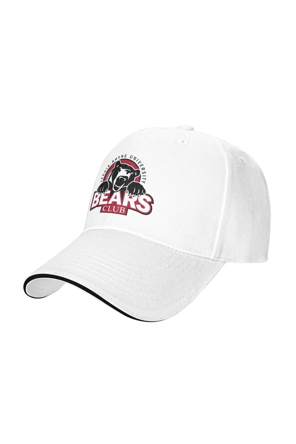 Lenoir A-Rhyne University Logo Sandwich Cap Unisex Classic Baseball Capunisex Adjustable Casquette Dad Hat