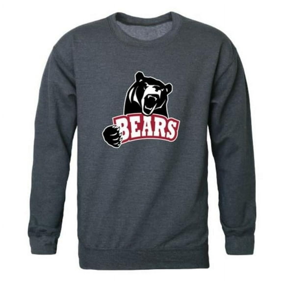 Lenoir-Rhyne University Bears College Crewneck Sweatshirt, Heather Charcoal - Large