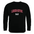 thumbnail image 1 of Lenoir-Rhyne University Bears Dad Crewneck Sweatshirt, Black - Medium, 1 of 1