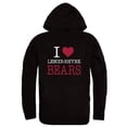 thumbnail image 1 of Lenoir-Rhyne University Bears I Love Hoodie, Black - Medium, 1 of 1