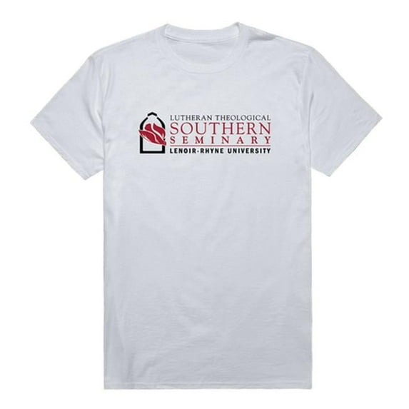 Lenoir-Rhyne University Bears Institutional T-Shirt, White - Medium