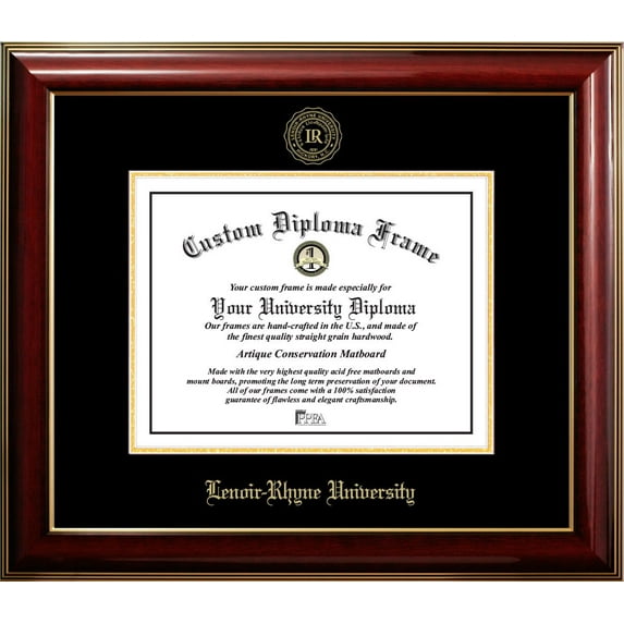 Lenoir-Rhyne University Classic Diploma Frame