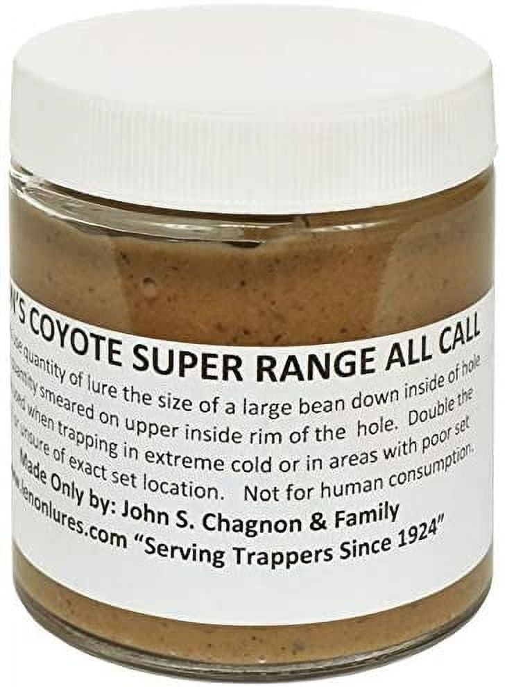 Lenon's Coyote Super All Call Lure - 4 Oz. Bottle, Professional Trapping Scent, On Market Since 1924