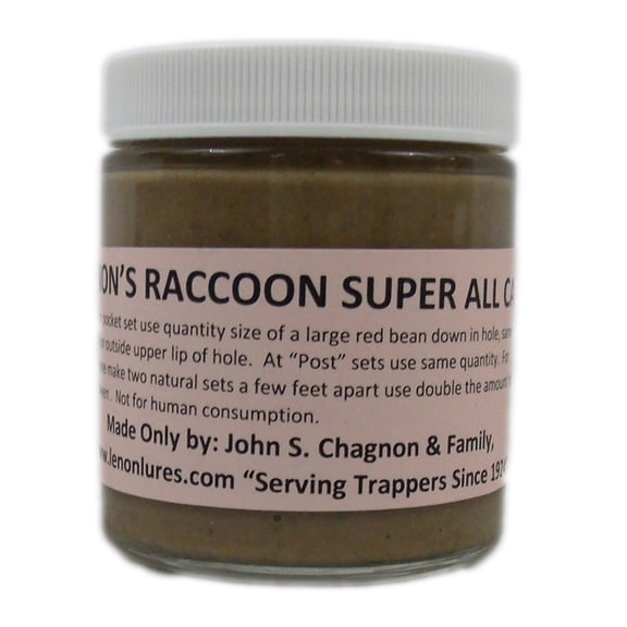 Lenon's Raccoon Super All Call - Raccoon Lure / Scent 4 oz. Bottle