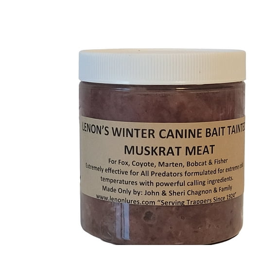Lenon's Winter Canine Bait Tainted Muskrat Meat