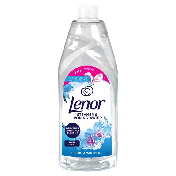 Lenor Spring Awakening Steamer & Ironing Water - Makes ironing easier & smells wonderful - British Laundry