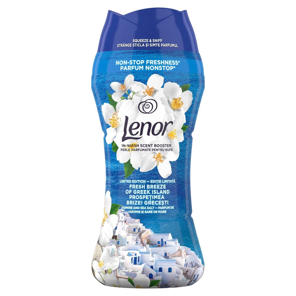 Lenor laundry scent booster FRESH BREEZE OF GREEK ISLAND -195g-