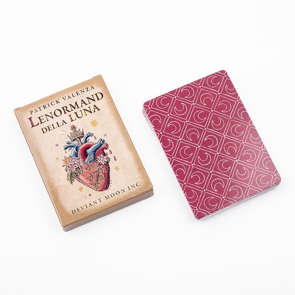 Lenormand Della Luna Tarot Deck 36Pcs Divination Fate Tarot Oracle Cards Party Entertainment Board Game Cards 7.3*10.2cm