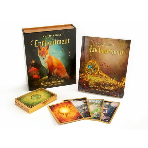 Lenormand of Enchantment: (Oracle Kit Box Set with 36 Cards and Guide Book), (Paperback)