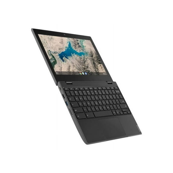 Lenovo 100e Chromebook (2nd Gen) 81MA - Intel Celeron - N4000 / up to 2.6 GHz - Chrome OS - UHD Graphics 600 - 4 GB RAM - 32 GB eMMC - 11.6" 1366 x 768 (HD) - Wi-Fi 5 - black - kbd: US