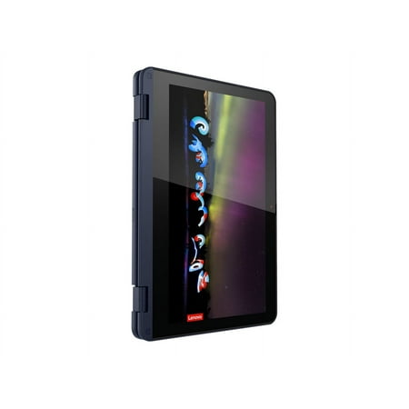 Lenovo 300w Gen 3 82J1 - Flip design - AMD 3000 Series - 3015e / up to 2.3 GHz - Windows 10 Pro National Academic - Radeon Graphics - 4 GB RAM - 64 GB eMMC eMMC 5.01 - 11.6" IPS touchscreen 1366 x 768 (HD) - Wi-Fi 5 - abyss blue - kbd: English