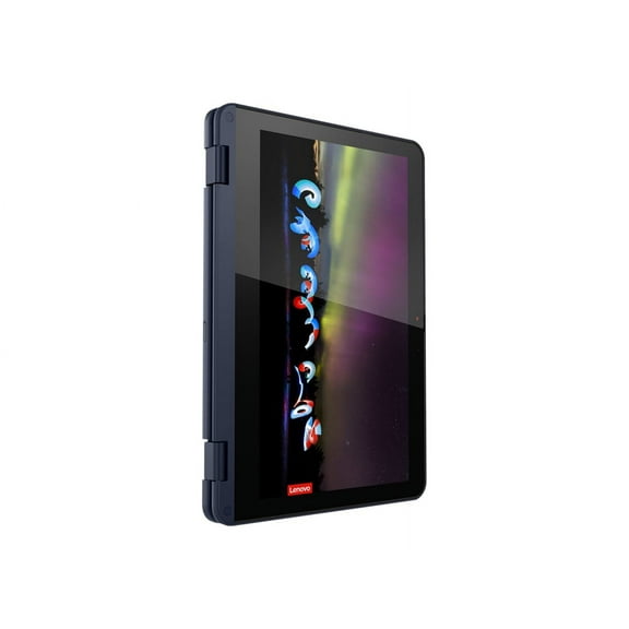 Lenovo 300w Gen 3 82J1 - Flip design - AMD 3000 Series - 3015e / up to 2.3 GHz - Windows 10 Pro National Academic - Radeon Graphics - 4 GB RAM - 64 GB eMMC eMMC 5.01 - 11.6" IPS touchscreen 1366 x 768 (HD) - Wi-Fi 5 - abyss blue - kbd: English