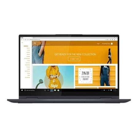 Lenovo - Yoga 7i 2-in-1 15.6" Touch Screen Laptop - Intel Core i5 - 8GB Memory - 256GB Solid State Drive - Slate Grey