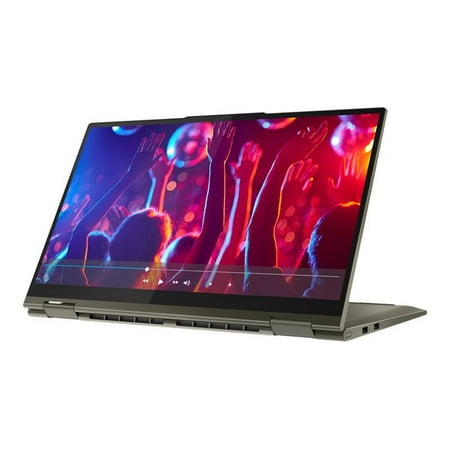 Lenovo - Yoga 7i 2-in-1 15.6" HDR Touch Screen Laptop - Intel Evo Platform Core i7 - 12GB Memory - 512GB Solid State Drive - Dark Moss