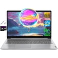 thumbnail image 1 of Lenovo 15 Laptop IdeaPad for Student&Business, 15.6'' Full HD Touchscreen, Intel 6-Core i3-1215U, 16GB RAM, 512GB PCIe SSD, Wi-Fi 6, USB-C, HDMI, Type-C, Windows 11, 128GB SD Card+USB 3.0 Hub, 1 of 5