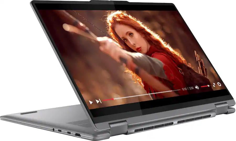 Lenovo 16" Touchscreen 2-in-1 Laptop, AMD Ryzen 7 8840HS, 16GB RAM, 512GB SSD, Windows 11 Home, 83DM0006US