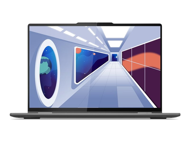 Lenovo Yoga 7 16IRL8 82YN - Flip design - Intel Core i5 - 1335U / up to 4.6 GHz - Win 11 Home - Intel Iris Xe Graphics - 8 GB RAM - 512 GB SSD NVMe - 16" IPS touchscreen 1920 x 1200 - Wi-Fi 6E - storm gray - kbd: US English
