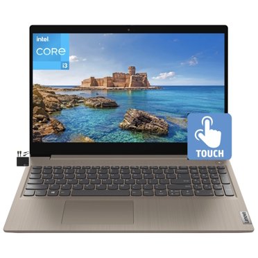 2022 Lenovo IdeaPad 3i 15.6" FHD Touchscreen Laptop - I3-1115G4, Up To 20GB RAM, 1TB SSD, Sand Color