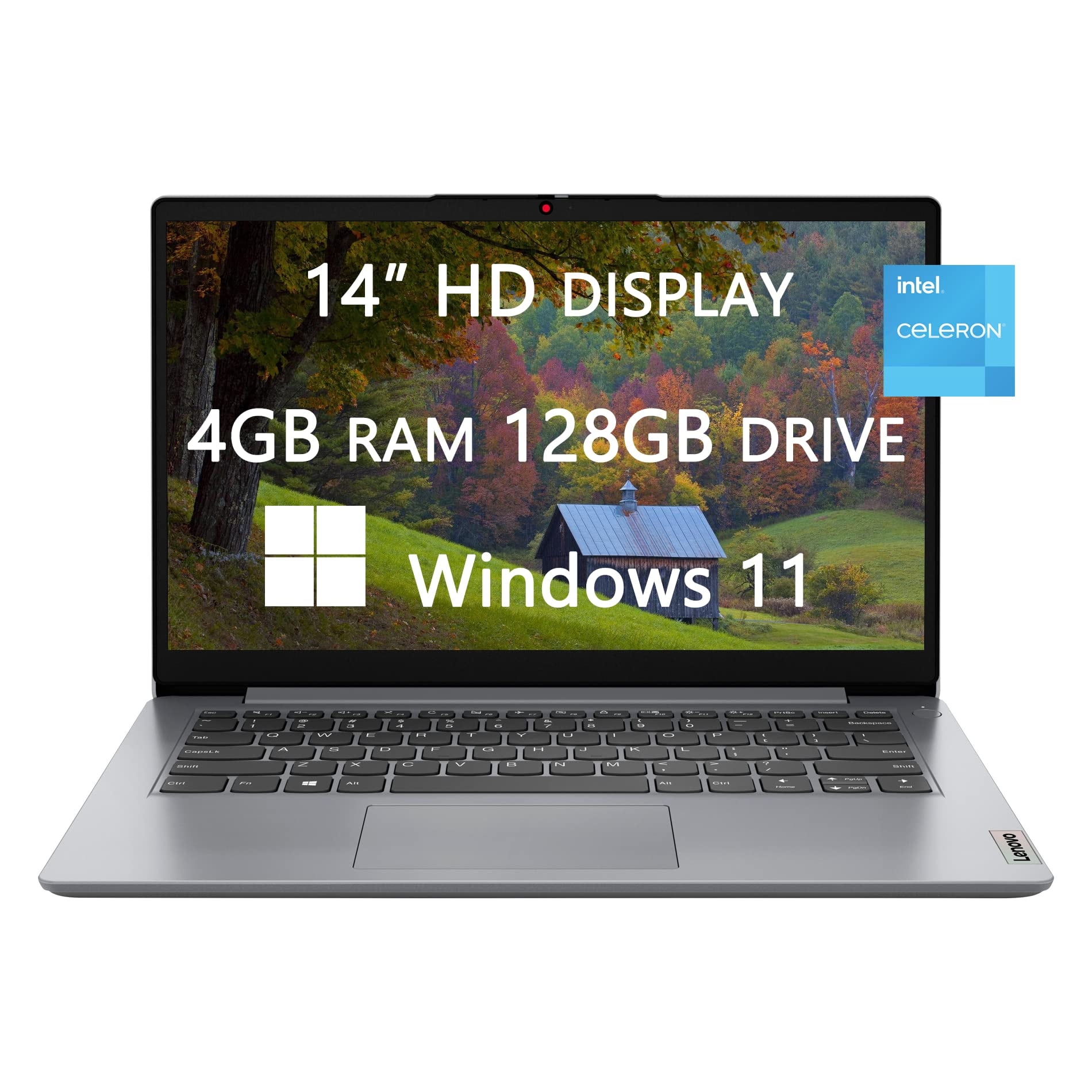 Lenovo 2022 Upgraded Ideapad 1i Laptops, 14 inch HD Computer, Intel ...