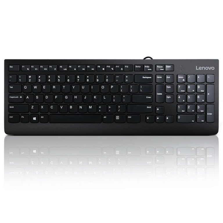 Lenovo 300 USB Keyboard US English with Space and Tactile Keys