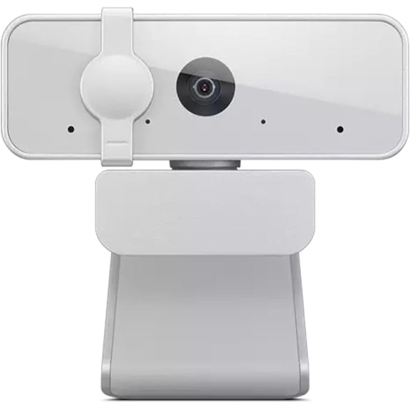 Lenovo 310 FHD Webcam, 1080p, FHD Resolution @30 FPS, Plug-and Play USB Connectivity, 1.8M Cable, 2 Integrated Microphones, External Privacy Shutter,