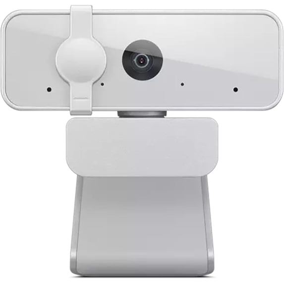 Lenovo 310 FHD Webcam, 1080p, FHD Resolution @30 FPS, Plug-and Play USB Connectivity, 1.8M Cable, 2 Integrated Microphones, External Privacy Shutter,