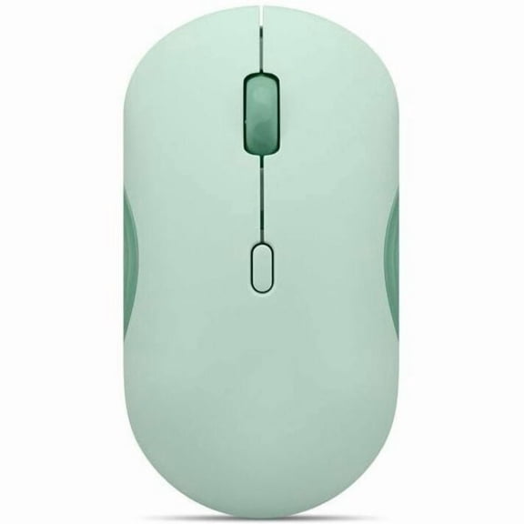 Lenovo 350 Bluetooth Silent Mouse (Breeze Moss, NA) - PC - Full-size Mouse - Optical - Wireless - Bluetooth - Breeze Moss - 2400 dpi - Scroll Wheel - 6 Button(s) - Symmetrical - 1 x AA Battery Supp...