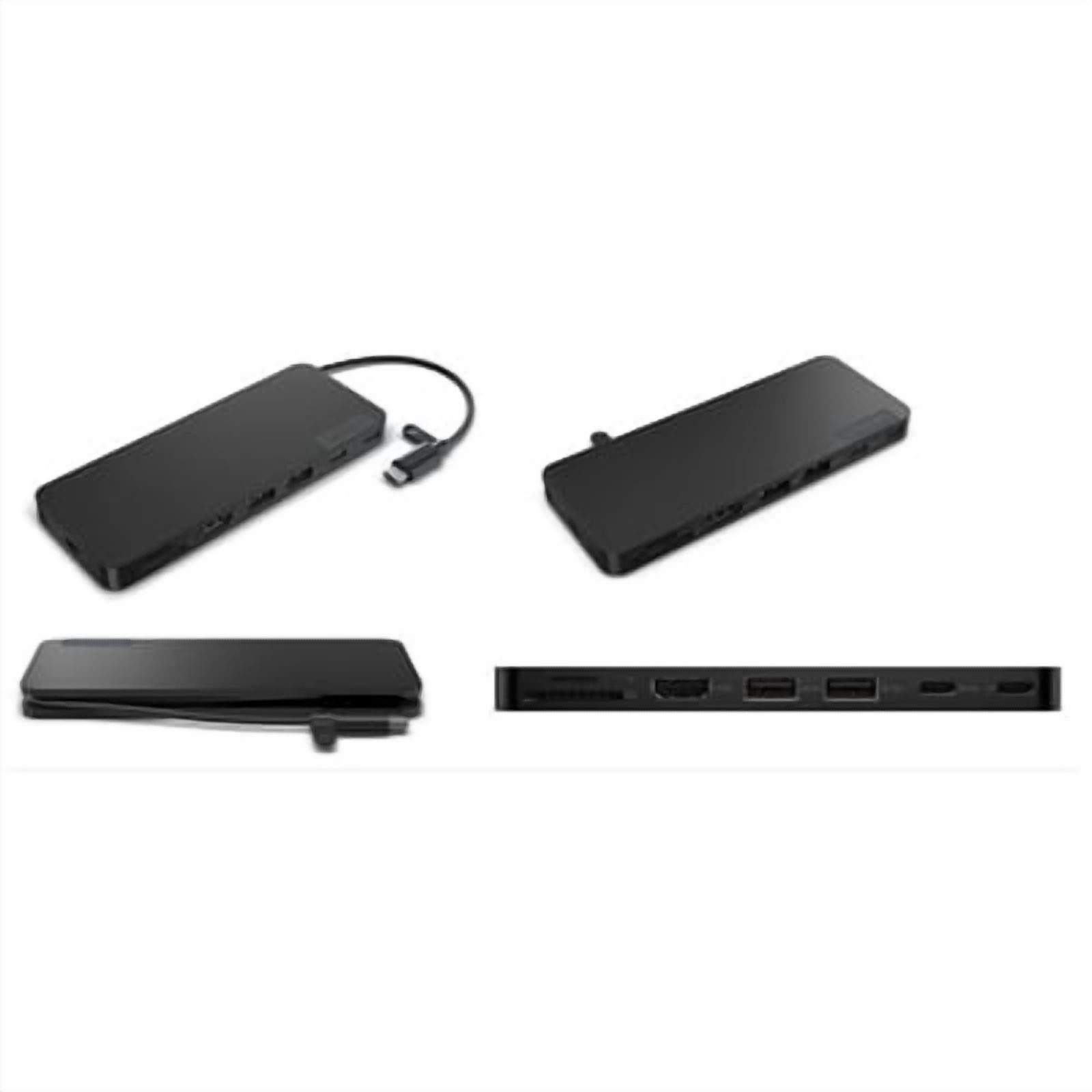 Lenovo USB-C Slim 8-Port Travel Dock with 65W PD Passthrough