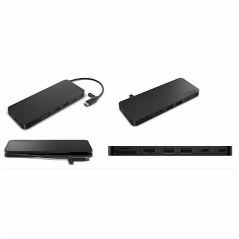 Lenovo USB-C Slim 8-Port Travel Dock with 65W PD Passthrough