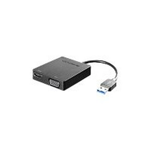 Lenovo 4X90H20061 Universal Usb 3.0 To Vga/Hdmi Adapter - External Video Adapter - Usb 3.0 - Hdmi, Vga - For Miix 510-12, 710-12, Thinkpad 13, Thinkpad E57X, L470, L570, P51, P71, T470, T560, X1 Yoga