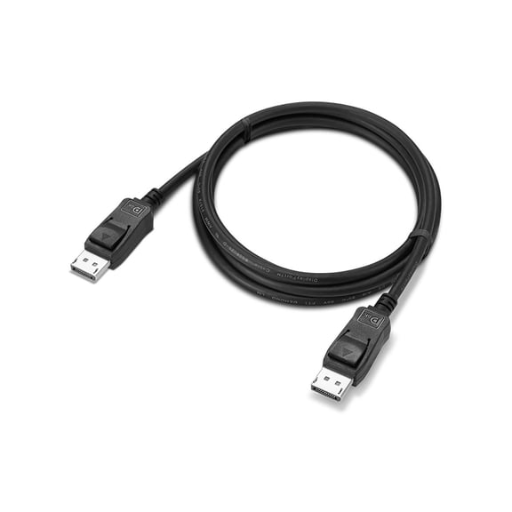 Lenovo 5.9' 8K DisplayPort 1.4 Cable, Black