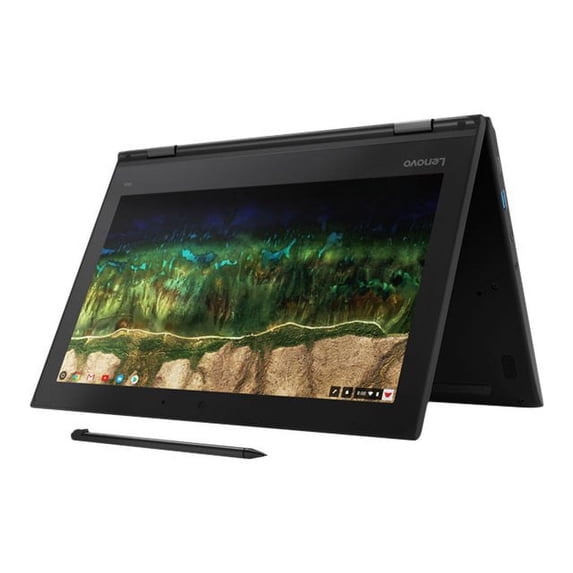 Lenovo 500e Chromebook 2nd Gen 11.6" Touchscreen, Intel Celeron N4120, 4GB RAM, 32GB SSD, ChromeOS, 81MC004WUS