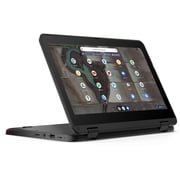 Lenovo 500e Chromebook Gen 3 11.6" Touch Screen Intel Celeron N4500 Intel UHD Graphics 4GB Memory 32GB Storage Chrome OS 82JB003XUS