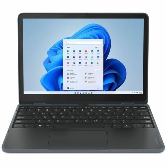 Lenovo 12.2" Touchscreen 2-in-1 Laptop, Intel Core i3 i3-N300, 8GB RAM, 256GB SSD, Windows 11 Pro, 82VQ000TUS