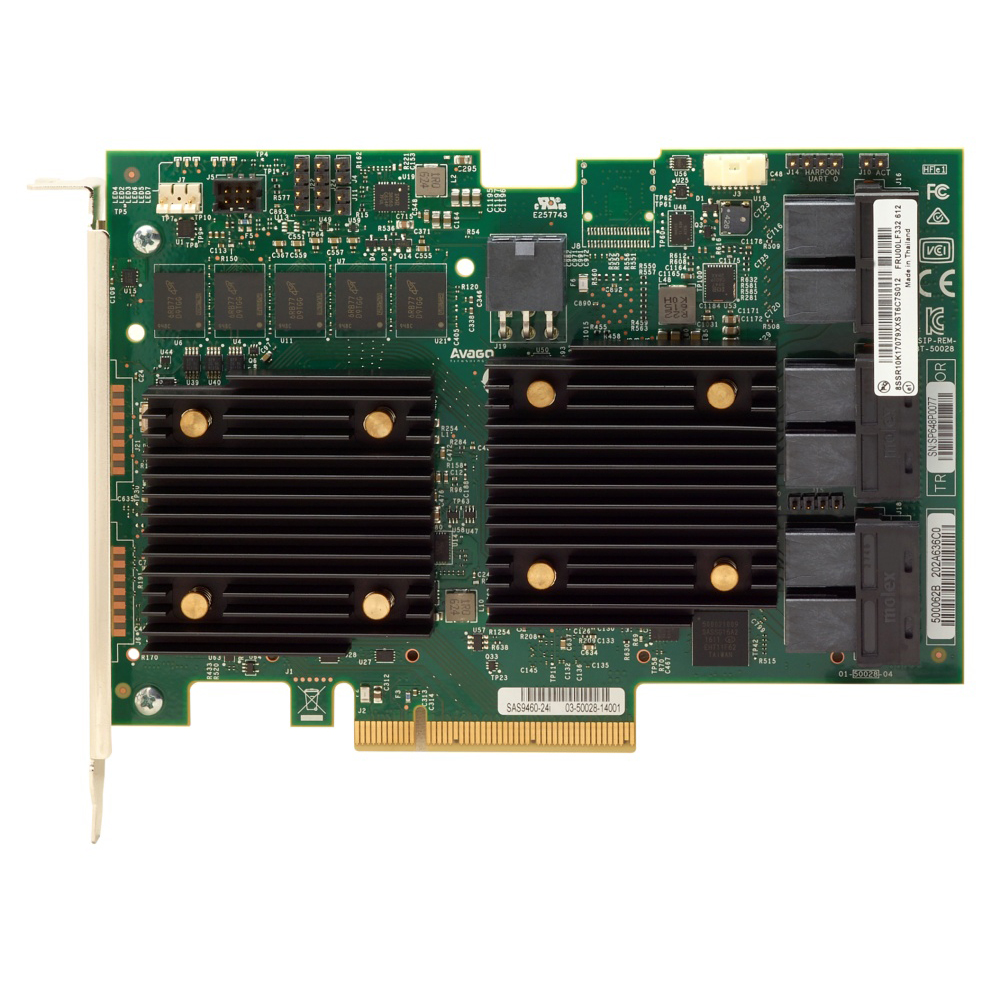 Lenovo 7Y37A01086 ThinkSystem RAID 930-24i 4GB Flash PCIe 12Gb Adapter ...
