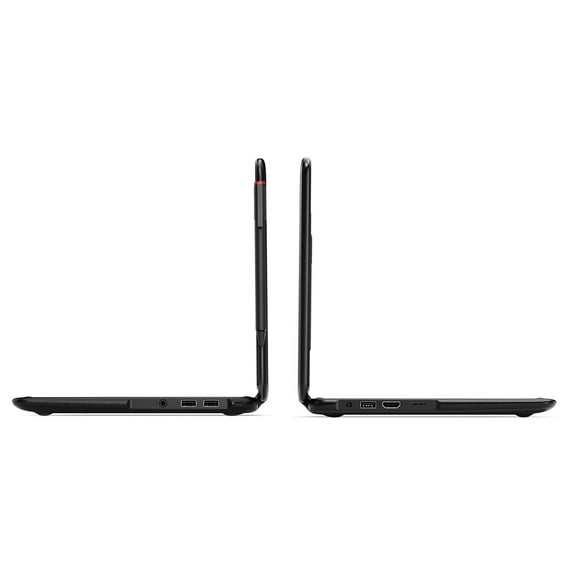 Lenovo N24 Winbook 11.6" Touchscreen Netbook, Intel Celeron N3450, 4GB RAM, 64GB SSD, Windows 10 S, Black, 81AF0019US