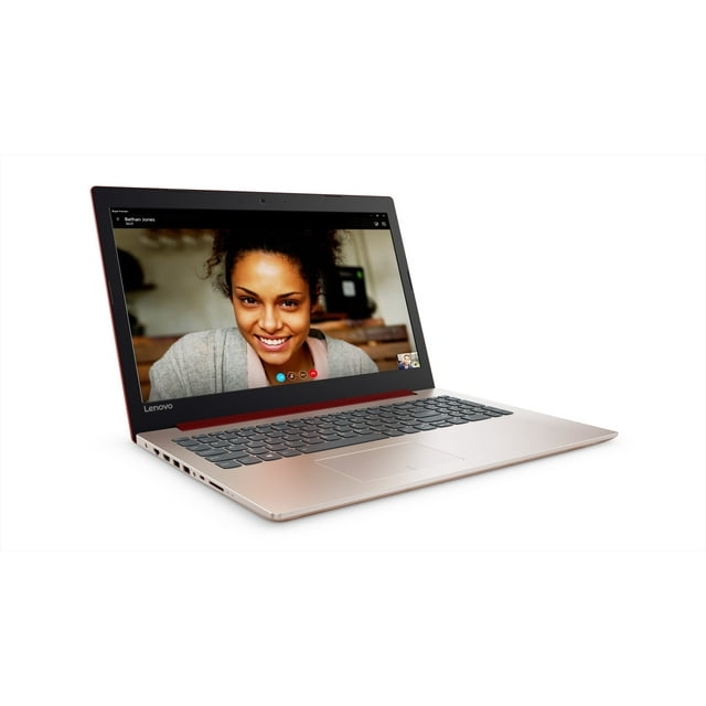 Lenovo 81DE00T0US ideapad 330 15.6" Laptop, Intel Core i3-8130U, 4GB RAM, 1TB HDD, Win 10, Coral Red
