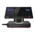 thumbnail image 1 of Lenovo ThinkSmart Hub 11H1 - All-in-one Core i5 8365U / up to 4.1 GHz - vPro - RAM 8 GB - SSD 256 GB - NVMe - UHD Graphics 620 - Gigabit Ethernet - Win 10 IoT Enterprise CBB 64-bit - monitor: LED 10.1" 1920 x 1200 (WUXGA) touchscreen - raven black, red (bottom cover) - Lenovo TopSeller - with 3 Years Lenovo Premier Support, 1 of 8