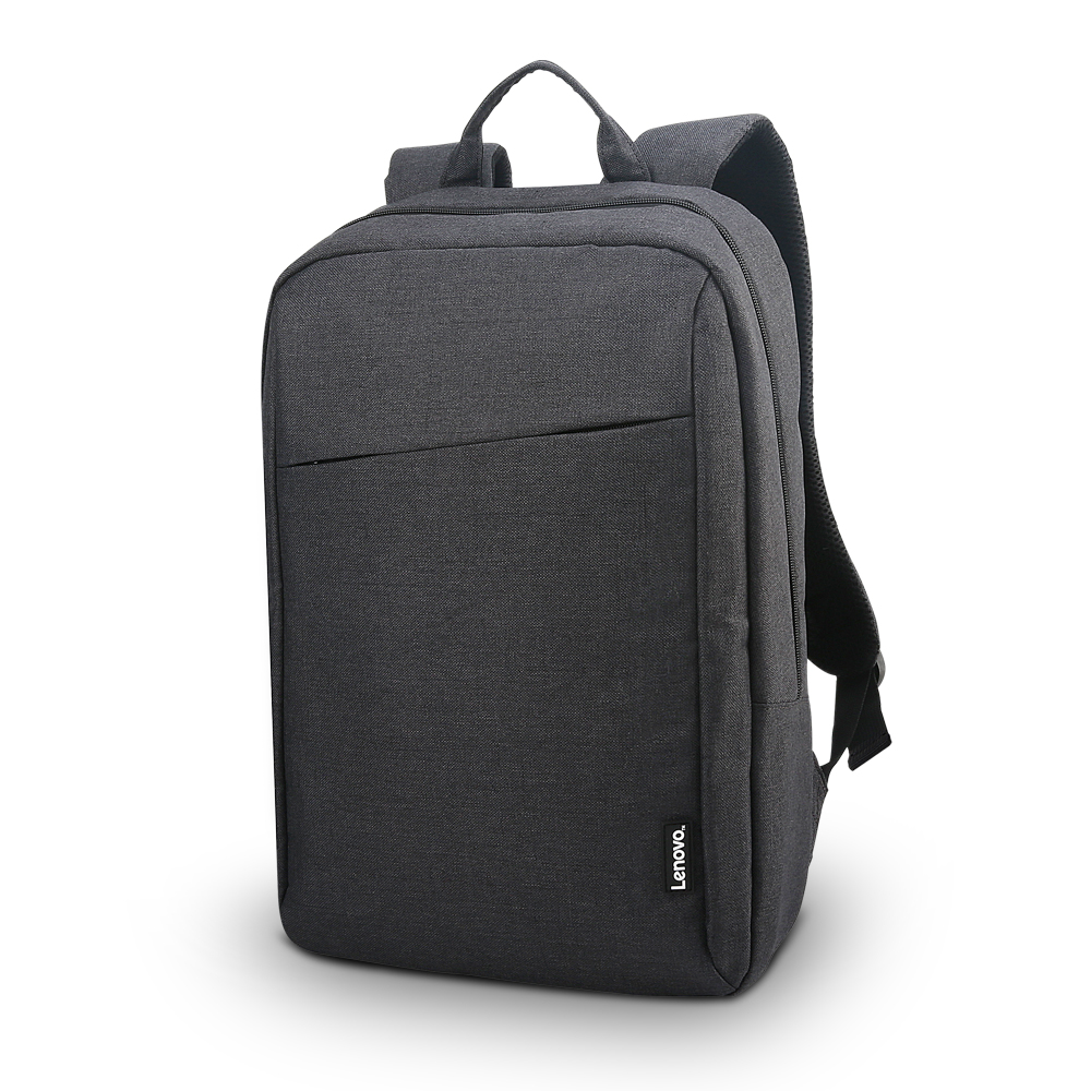 Lenovo B210 Carrying Case (Backpack) for 15.6" Notebook, Accessories, Book, Gear - Black - Water Resistant Interior - Polyester, Quilt Back Panel - Shoulder Strap, Handle - image 1 of 5